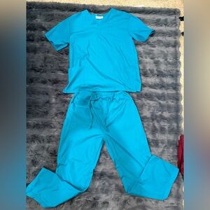 Natural Uniforms Scrub Set | Women’s Size Small | Teal